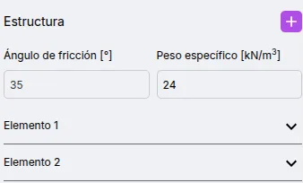 Plantillas muro de contención