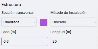 Plantillas muro de contención