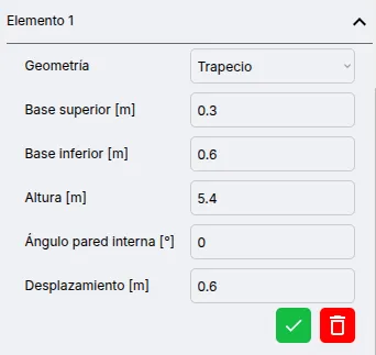 Editar elemento estructural