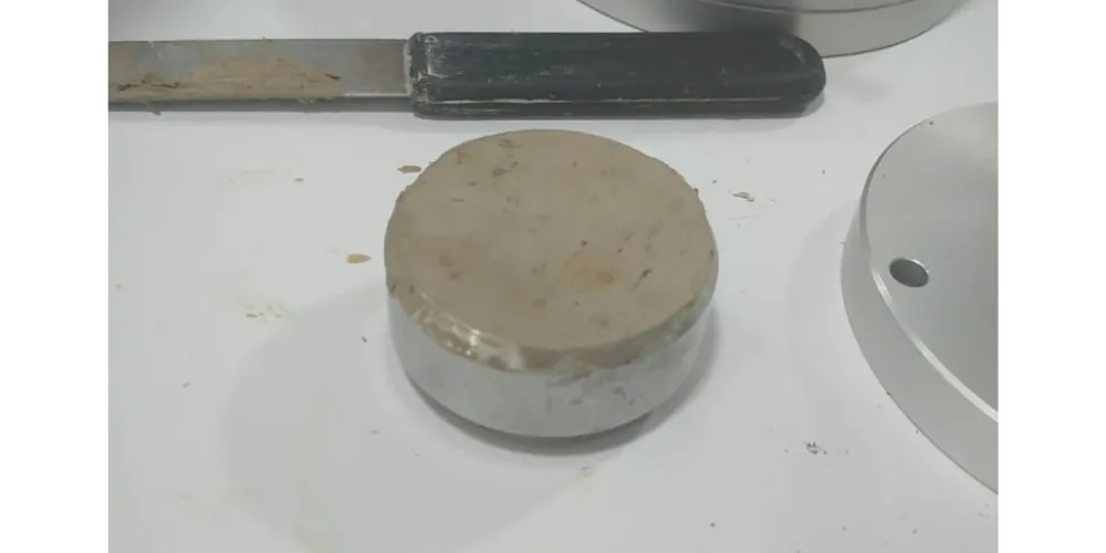 Muestra en anillo